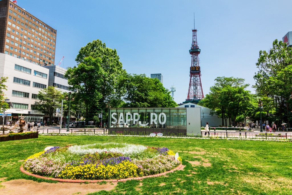 大通り公園の様子