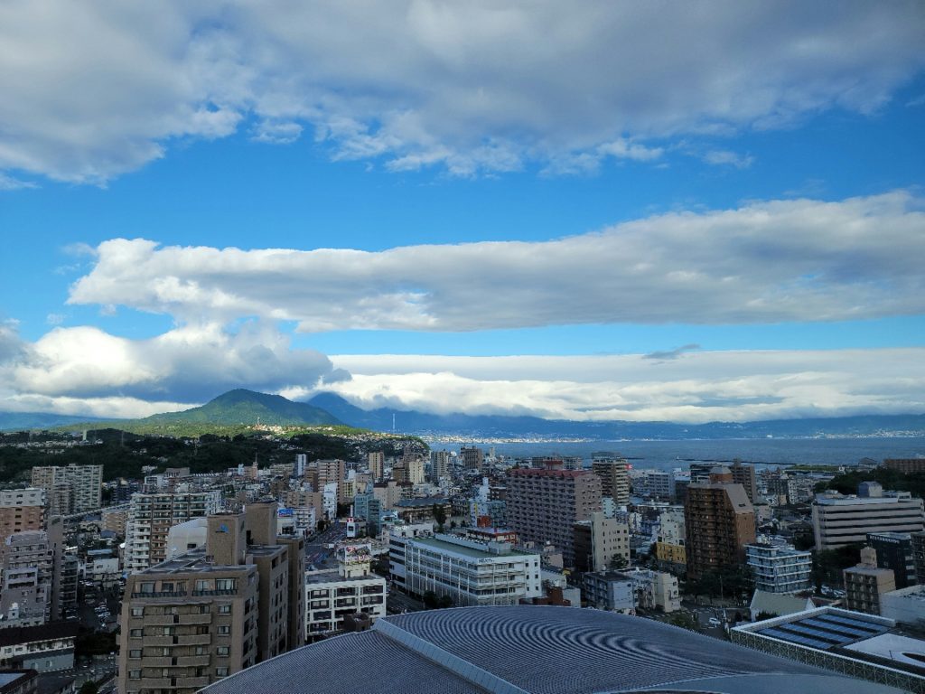 大分市の景観の様子
