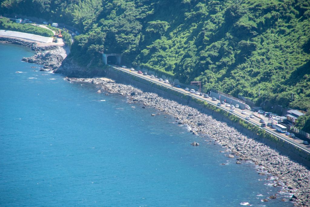 夏の渋滞の様子