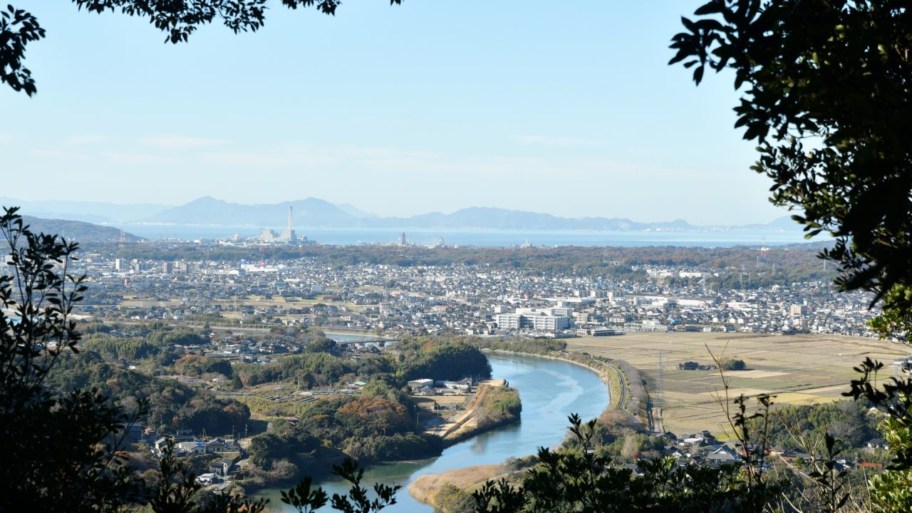 宇部市の街並み