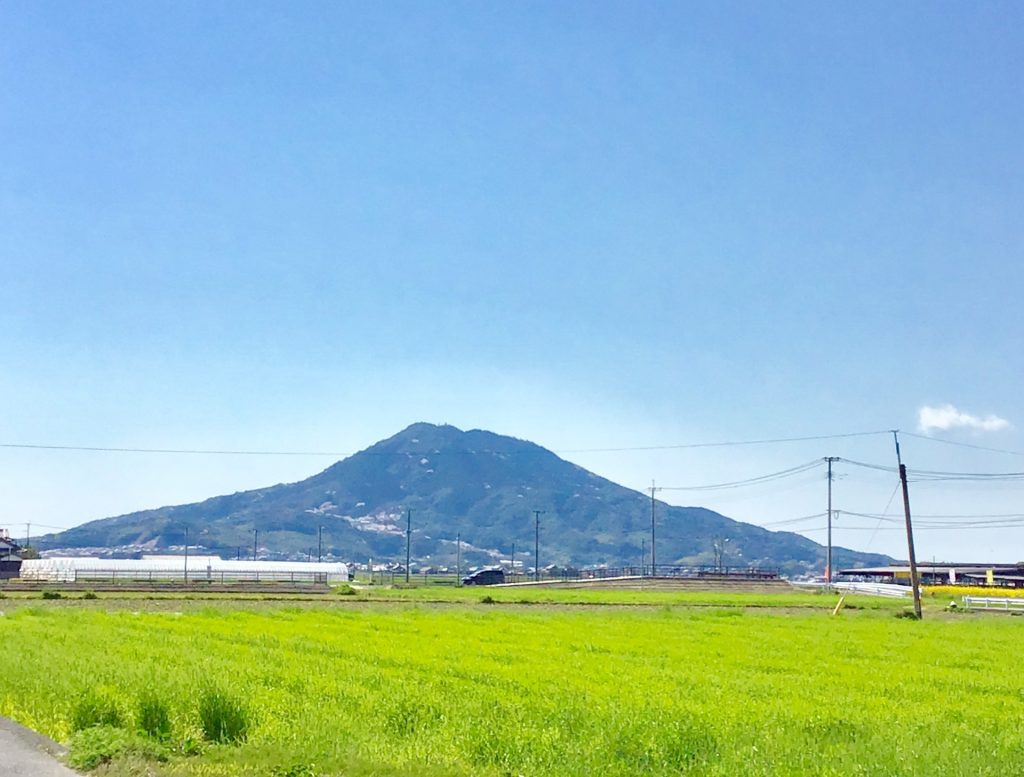 糸島市の山の様子