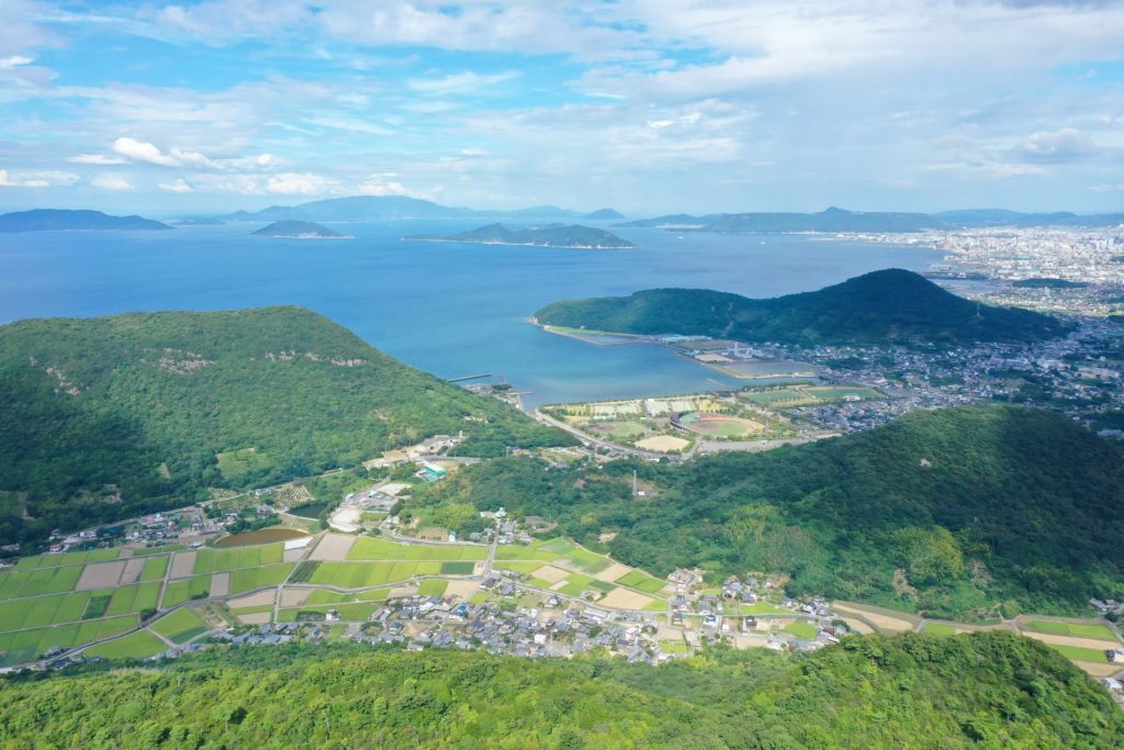 五色台からの風景