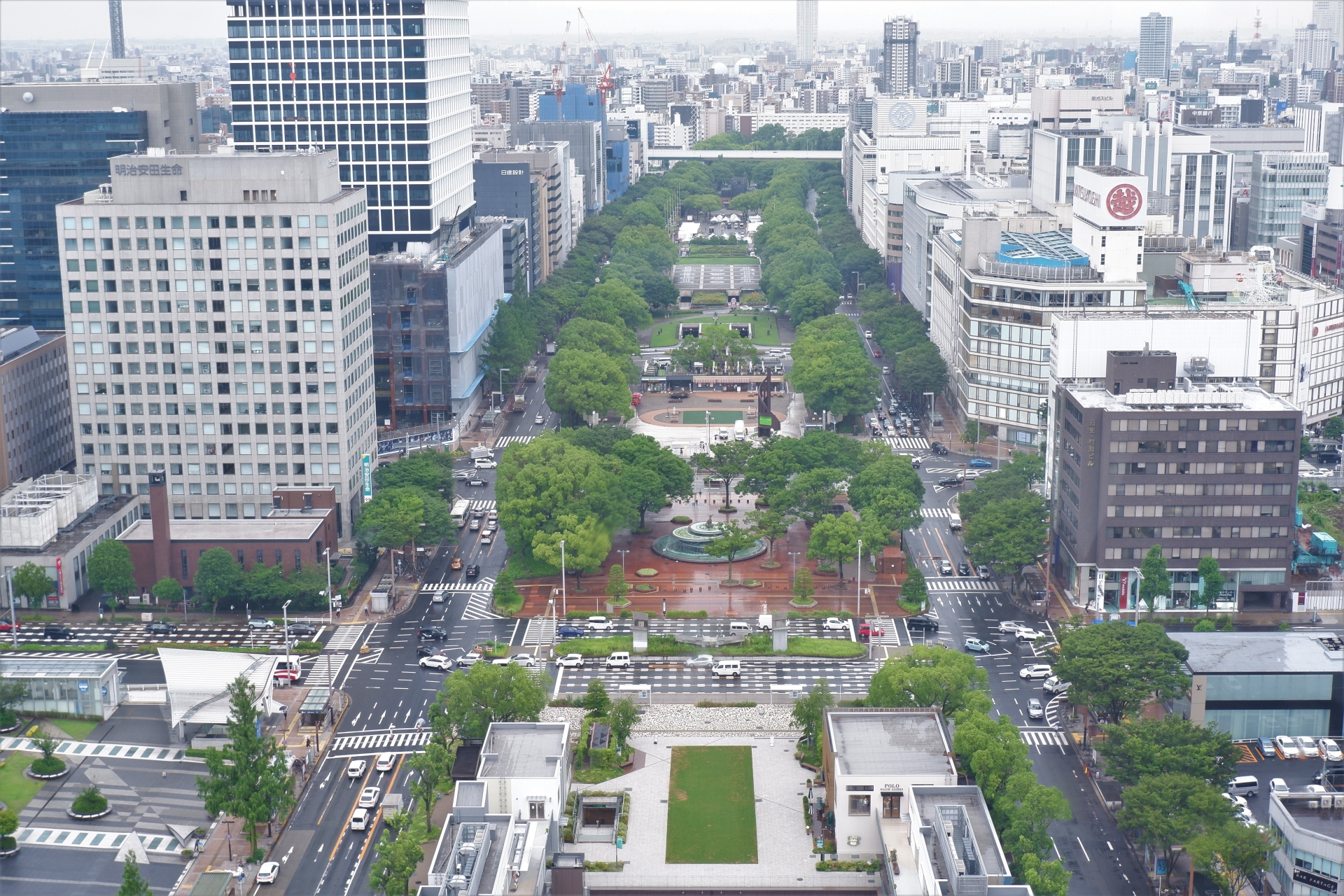 名古屋市の様子