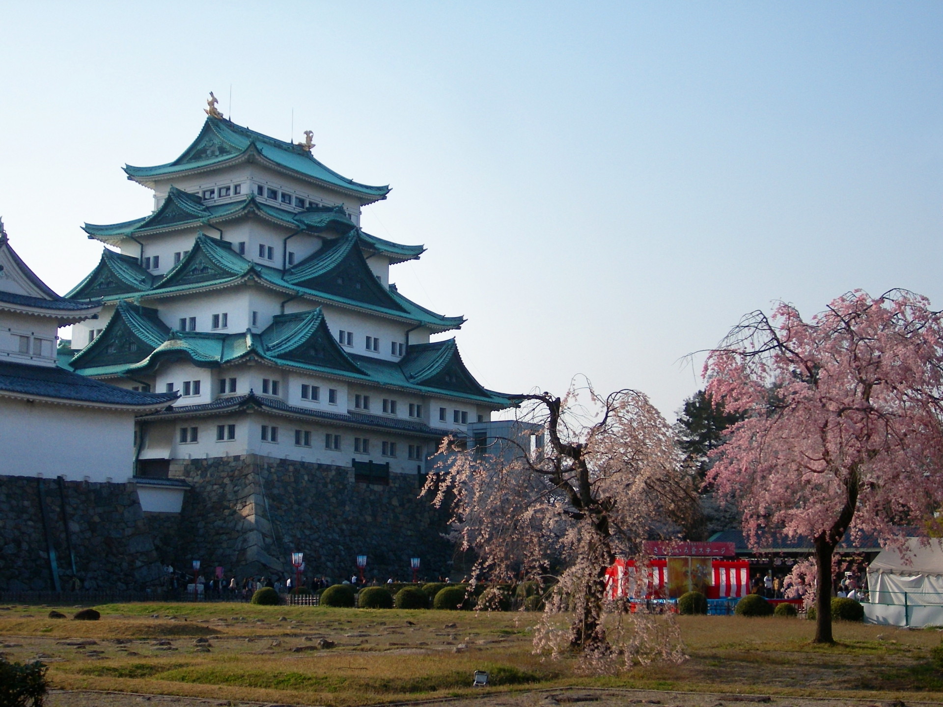 名古屋城の様子