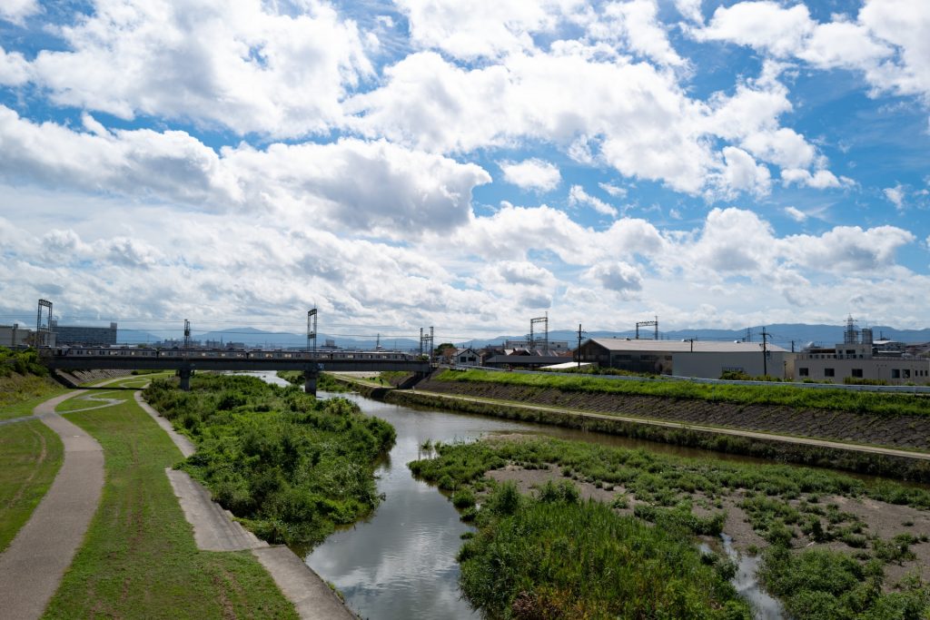 大津川の様子