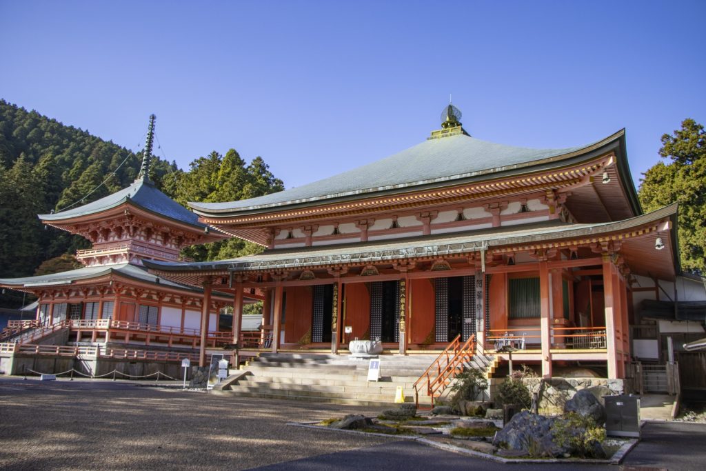 比叡山延暦寺 阿弥陀堂 東塔の様子