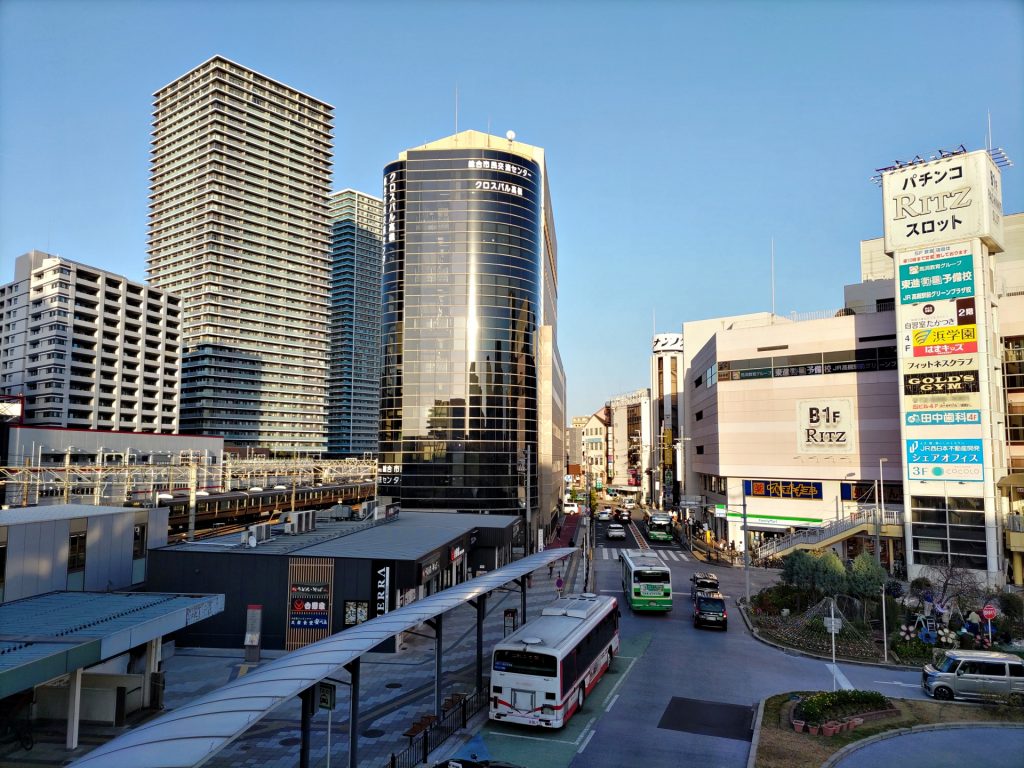 JR高槻駅・南口駅前風景の様子