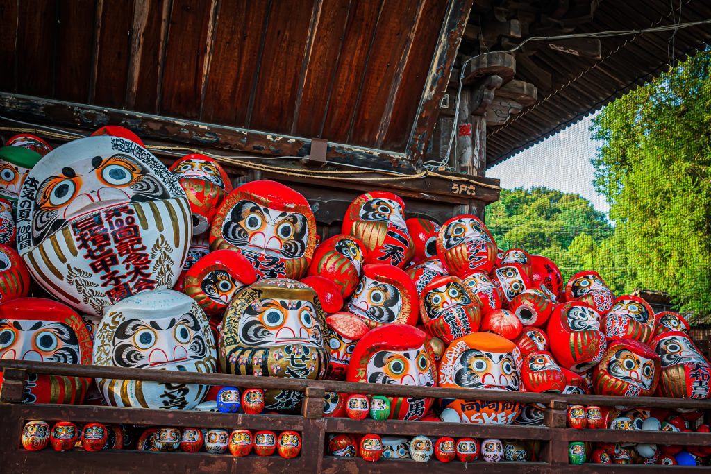 達磨寺の風景の様子