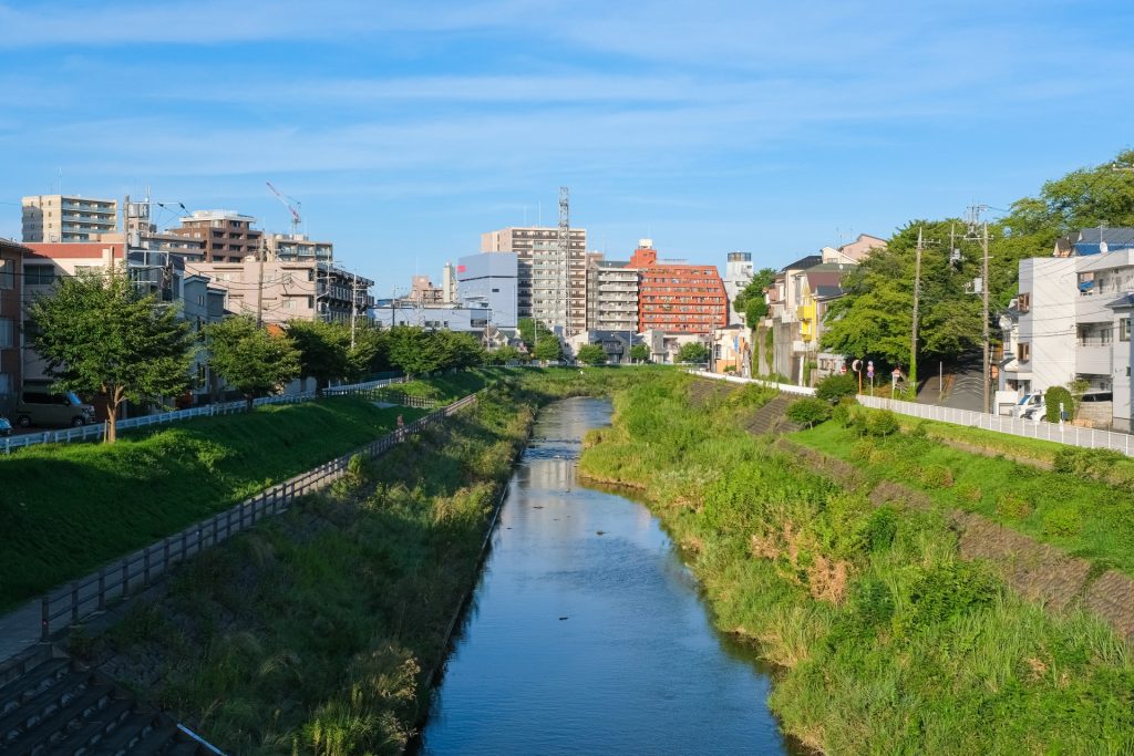 東京都多摩市の様子