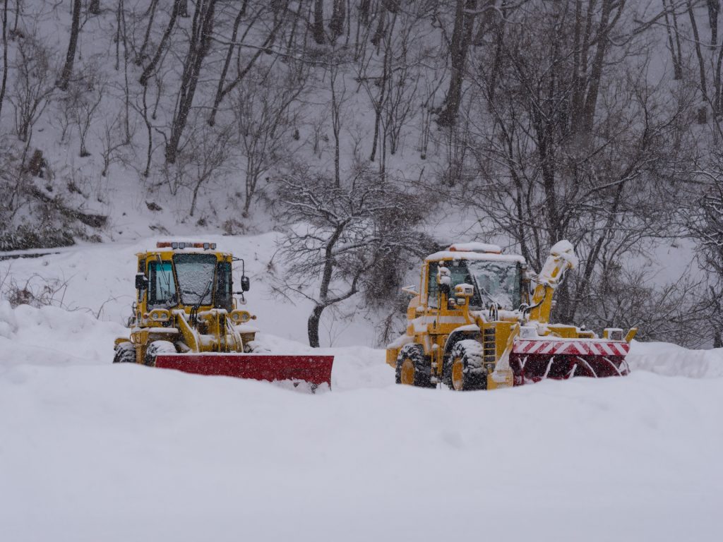 除雪作業