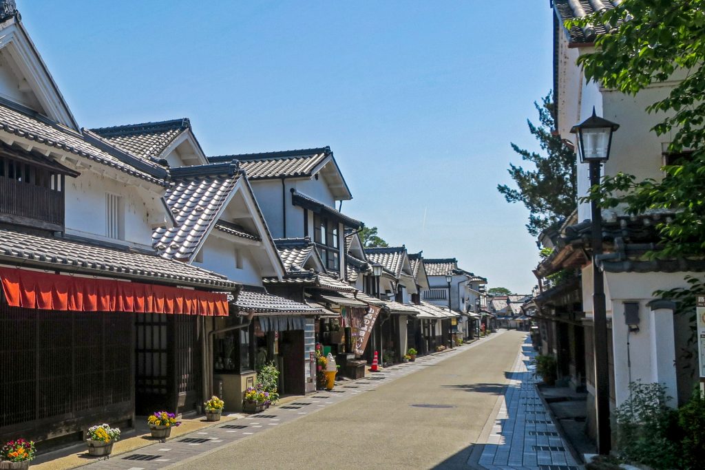 歴史ある城下町・宿場町