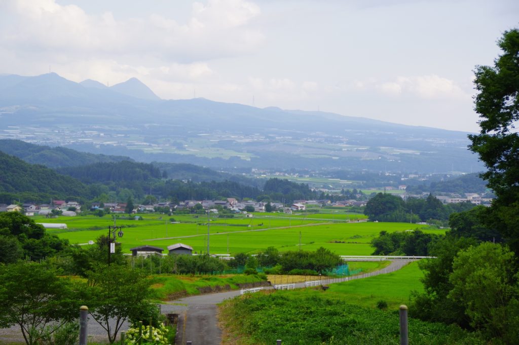群馬県川場村の様子