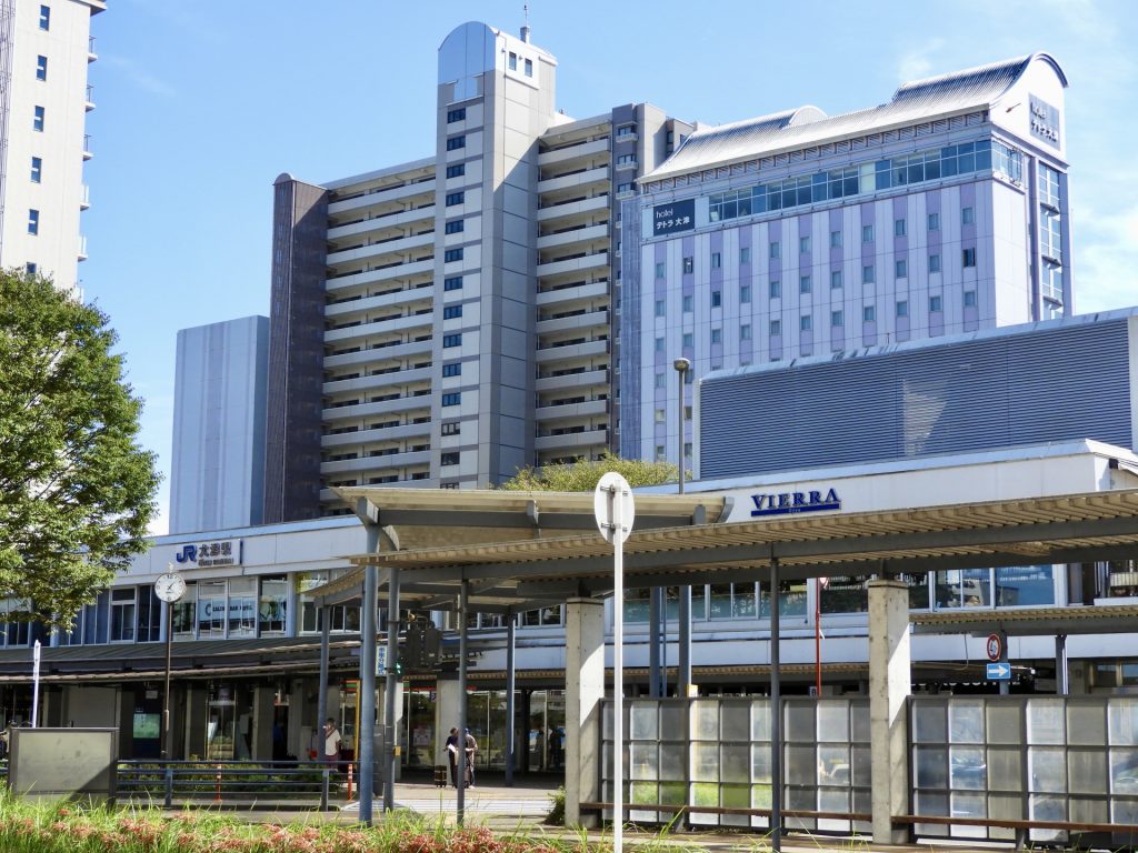 JR大津駅前の様子