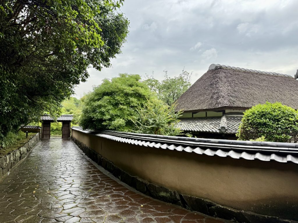 和風建築の通路