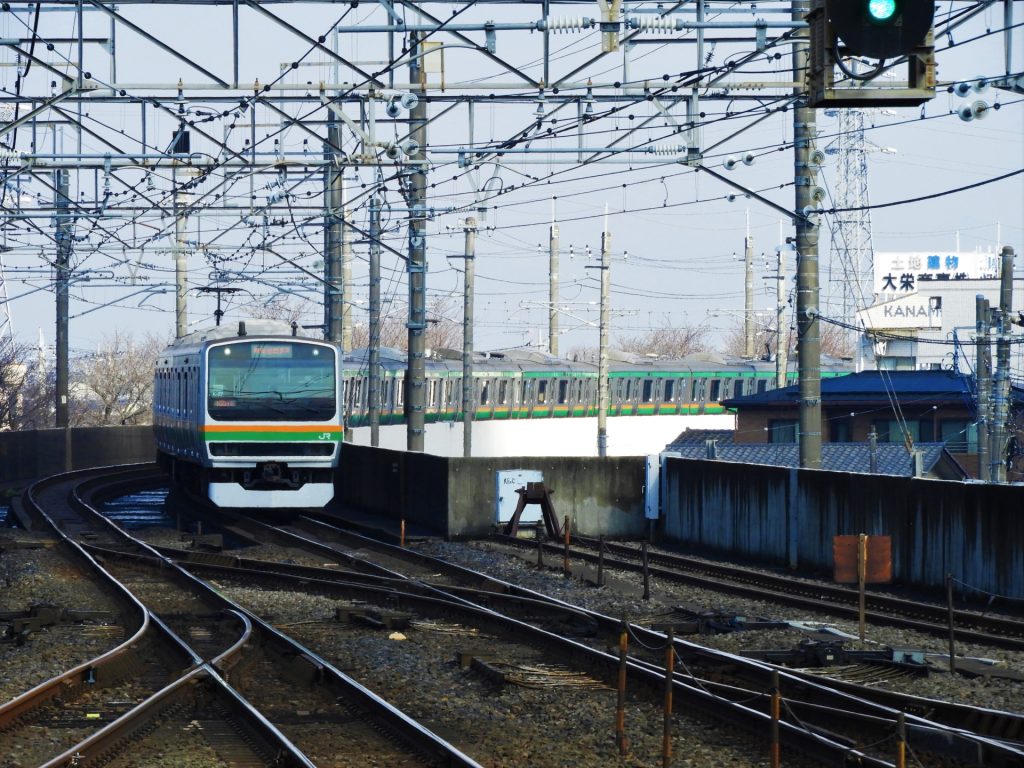 古河駅の様子