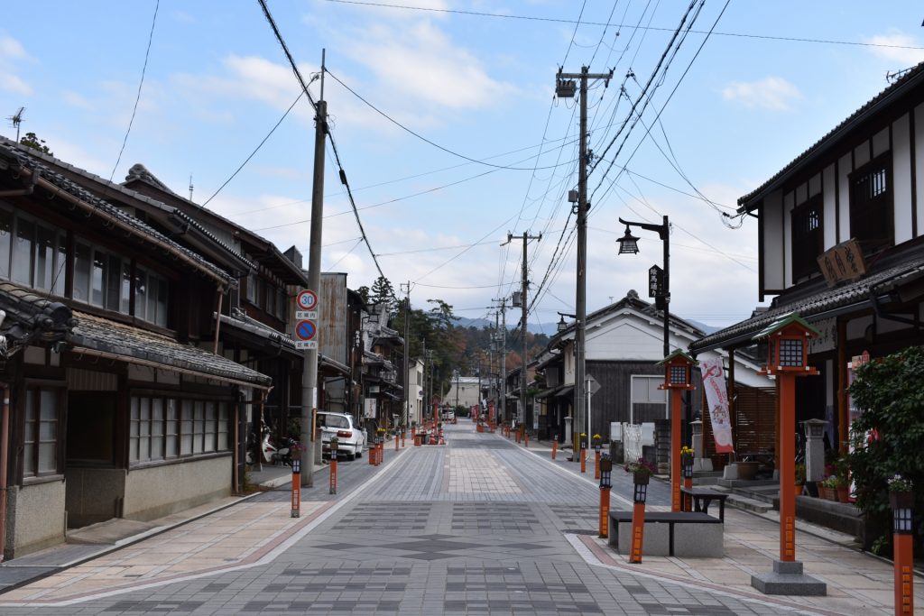 多賀の町並みの様子