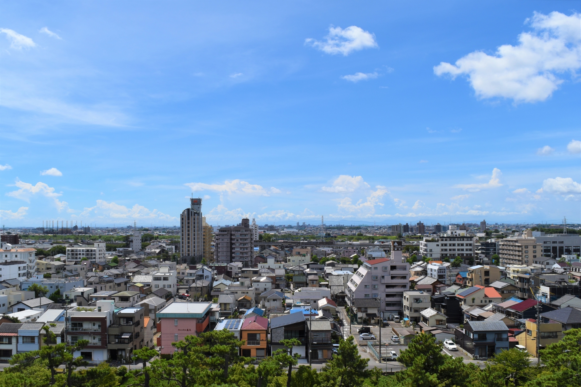 岡崎市の様子