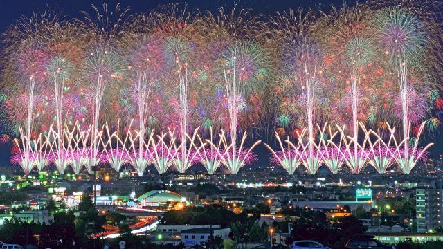 花火大会の画像