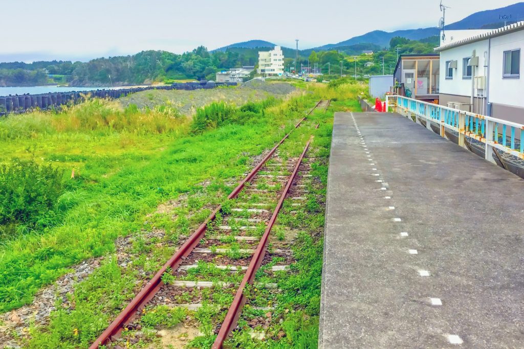 大谷海岸駅 (気仙沼市)の様子