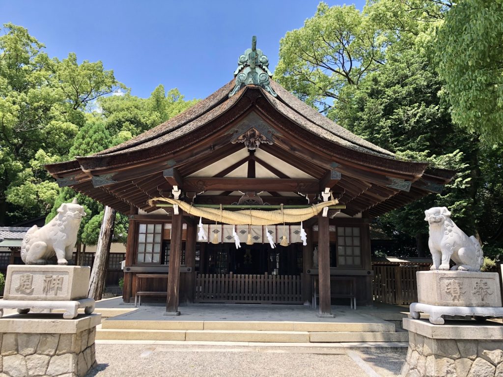 知立市の知立神社の様子